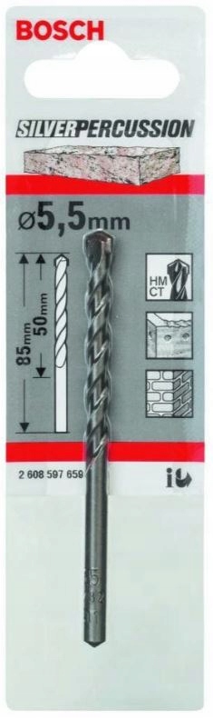 Wiertło do betonu BOSCH 5,5x85 mm – Niezawodne narzędzie do profesjonalnych zastosowań