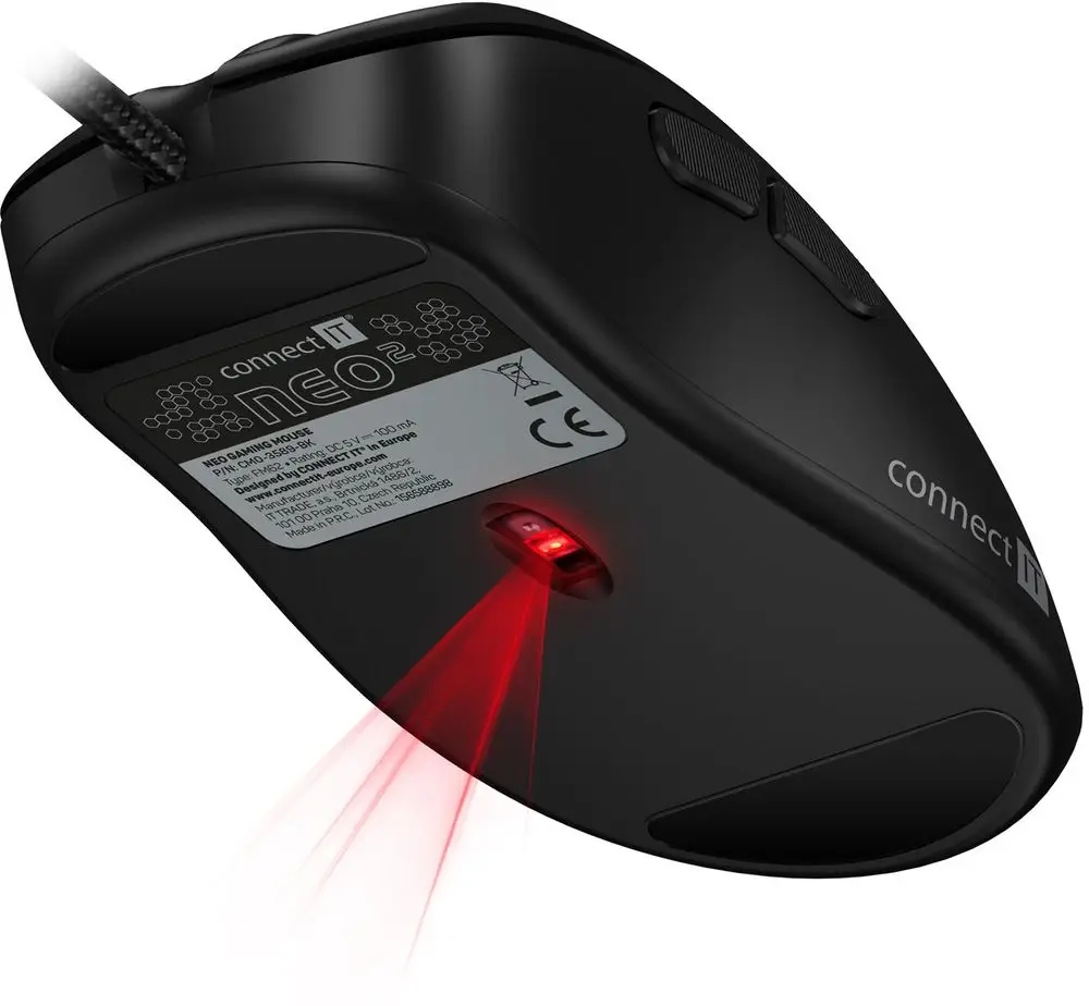 Wysoka rozdzielczość 7200 DPI – Precyzja w każdej grze