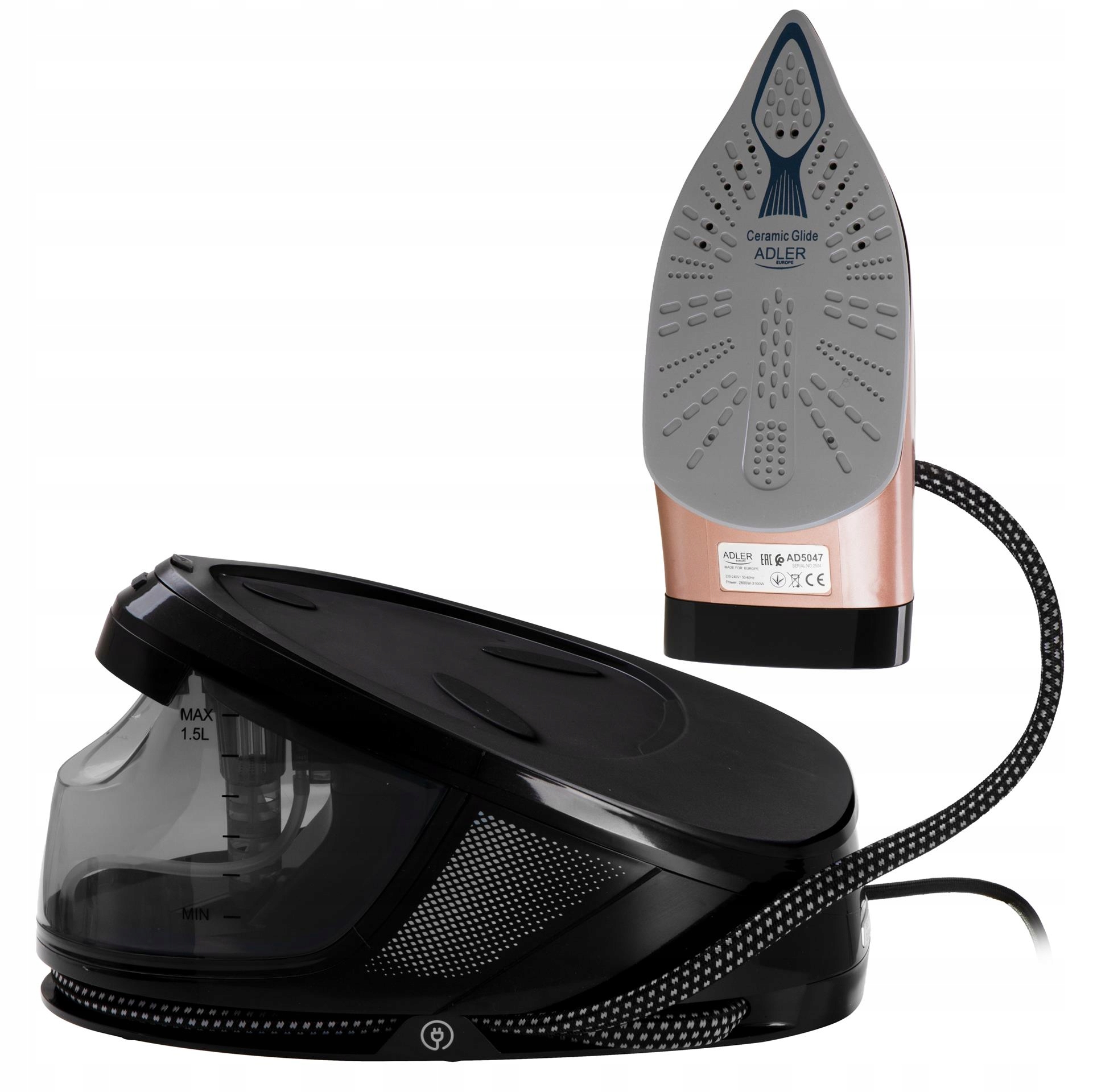 Wysokie ciśnienie pary 8 bar – Profesjonalne efekty prasowania