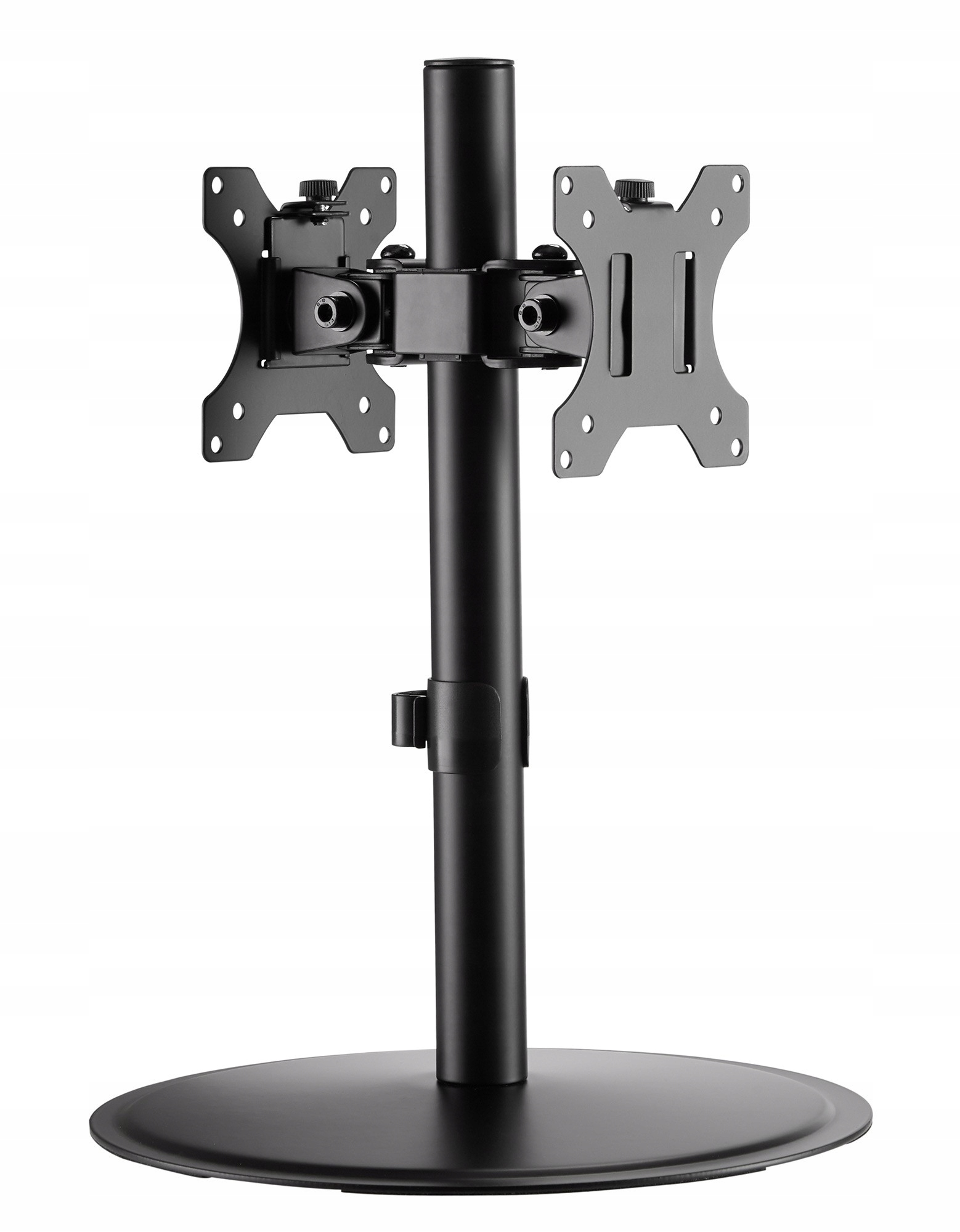 Bezpieczny montaż dwóch monitorów LED/LCD