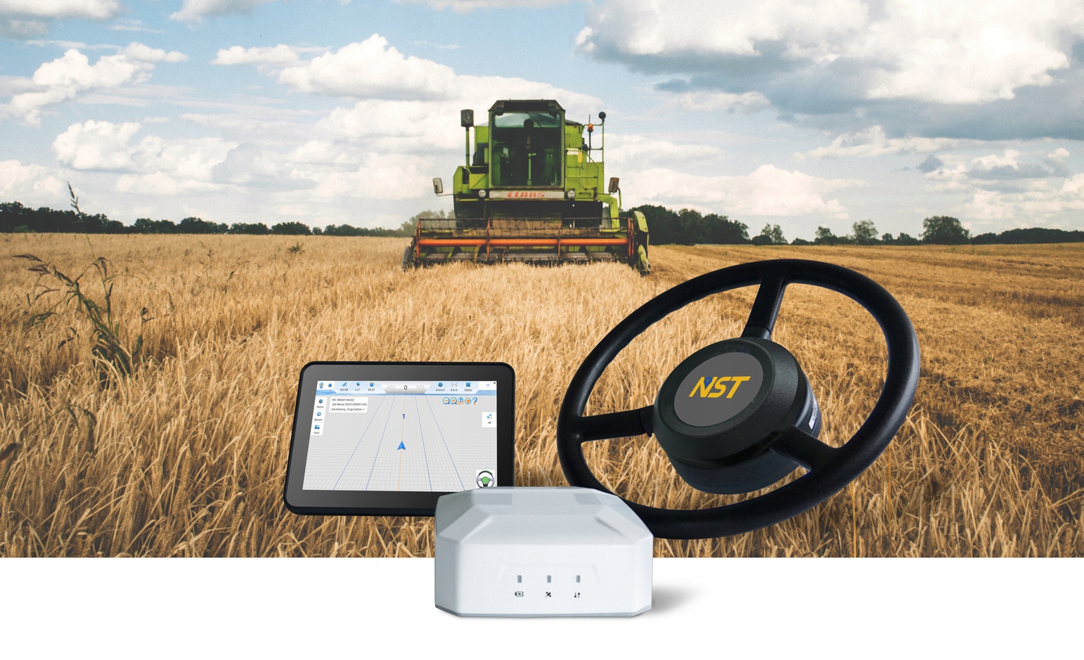 Nawigacja rolnicza System automatycznego kierowania NST® N500™ – Nowa era w rolnictwie