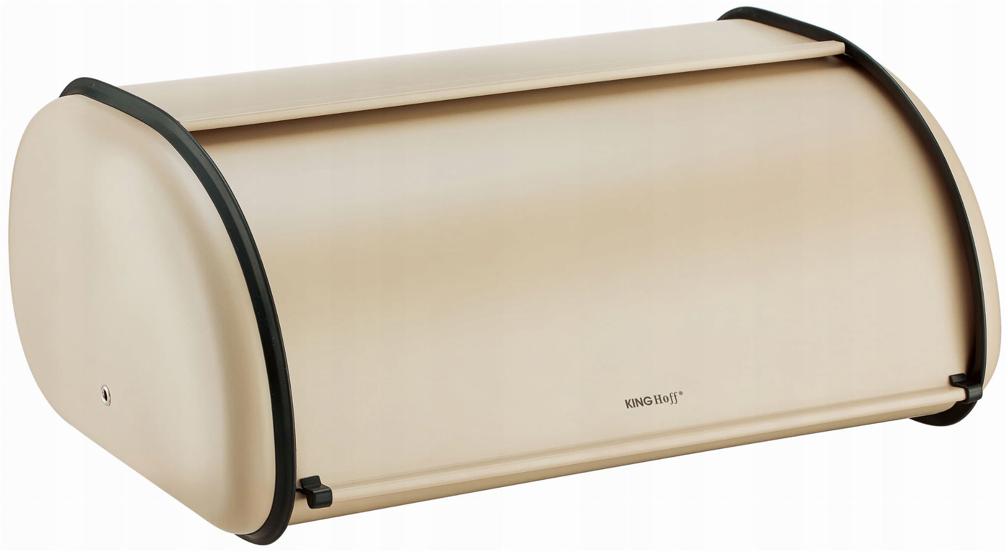 Chlebak Stalowy KINGHOFF KH-1866 beżowy – Elegancja i funkcjonalność w Twojej kuchni