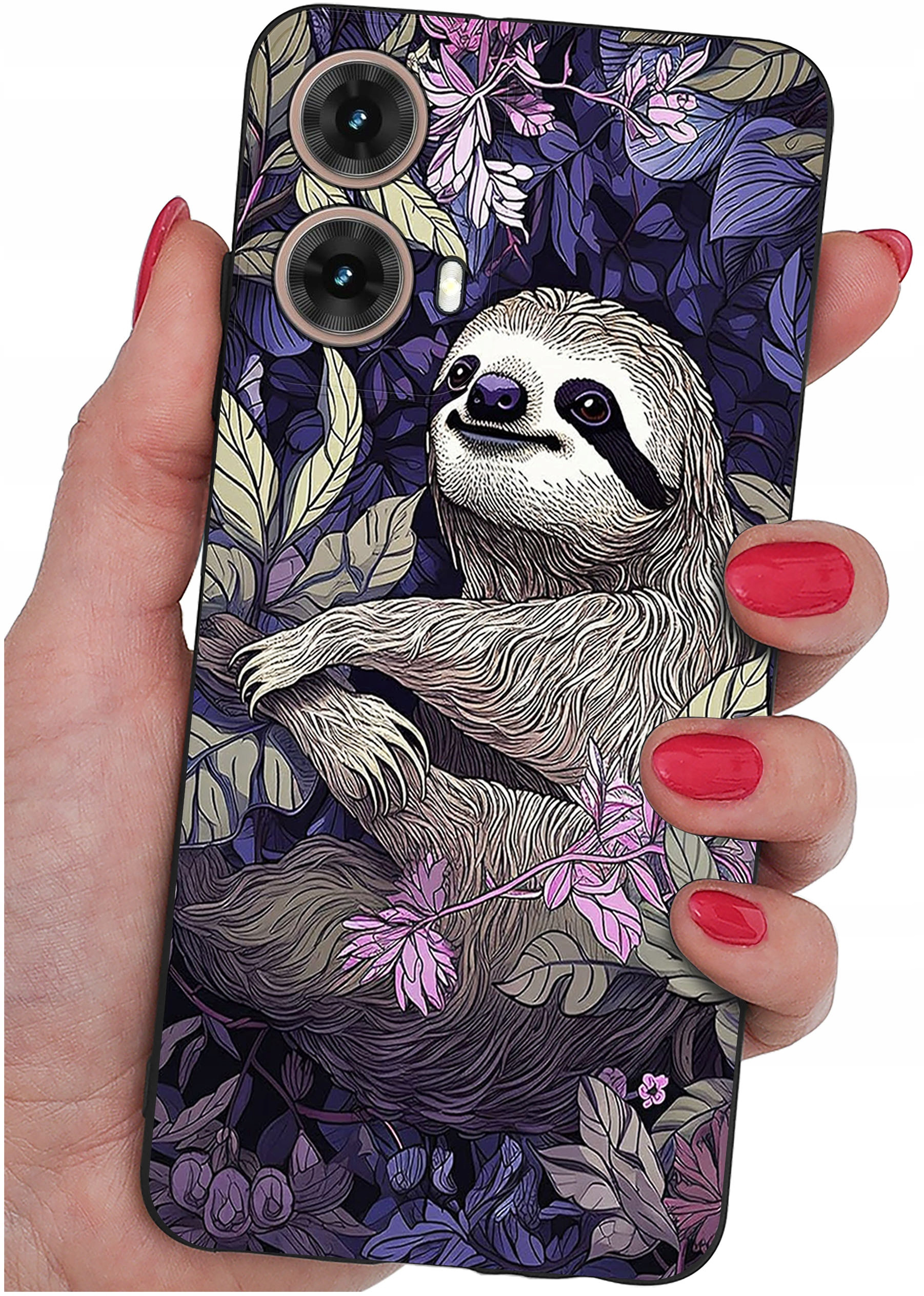 Etui do Motorola Moto G85 5G WZORY | SILIKONOWE MATT CASE – Ochrona i styl w jednym