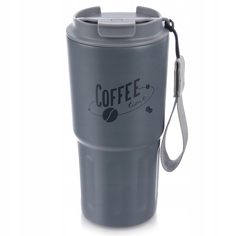 Kubek termiczny ORION 590 ml Szary Coffee Time – Idealny towarzysz na każdą porę