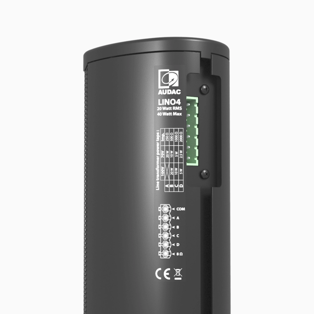 Wysoka moc i efektywność – Transformator liniowy 70/100V z wieloma odczepami