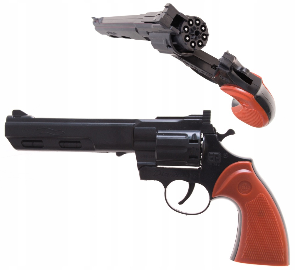 Pistolet na spłonkę A-4096 18983 – Zabawka dla małych wojowników