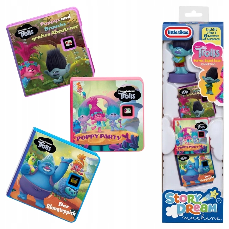 Magia opowieści na ścianie – Zestaw z 3 bajkami Trolli