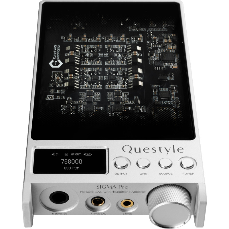 Questyle Sigma Pro Silver – Przenośny DAC/AMP słuchawkowy z Bluetooth