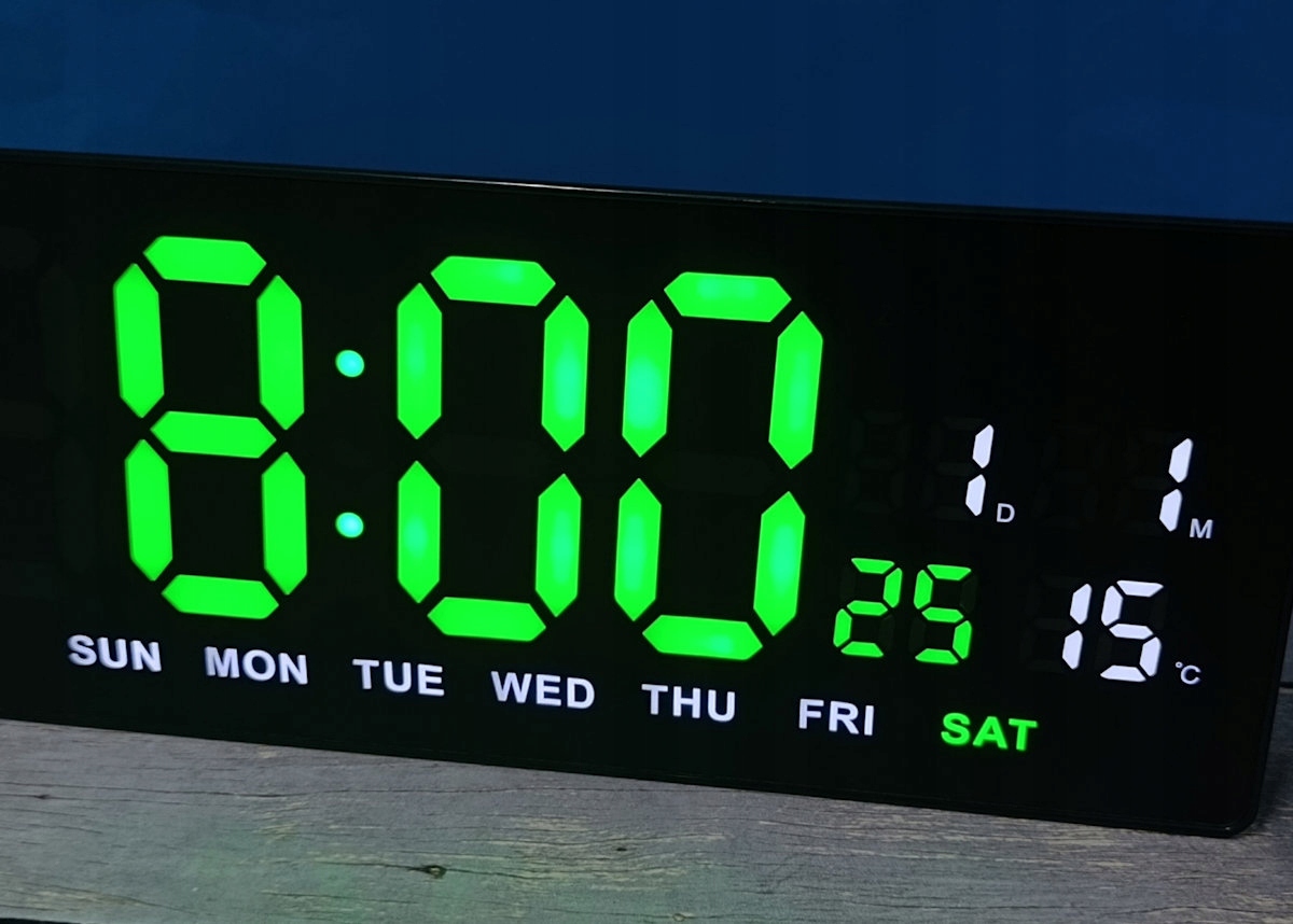 Wbudowany termometr – Monitoruj temperaturę w swoim otoczeniu