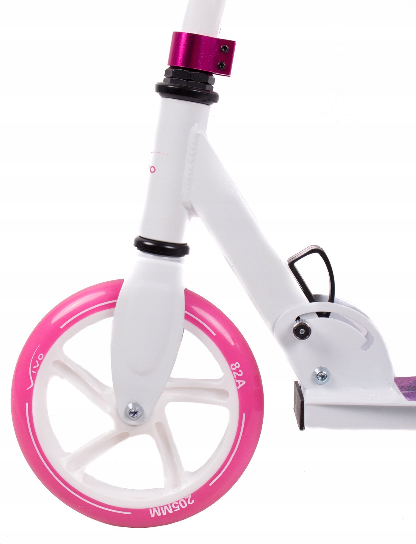 Doskonałe kółka o średnicy 205 mm z łożyskami ABEC-7