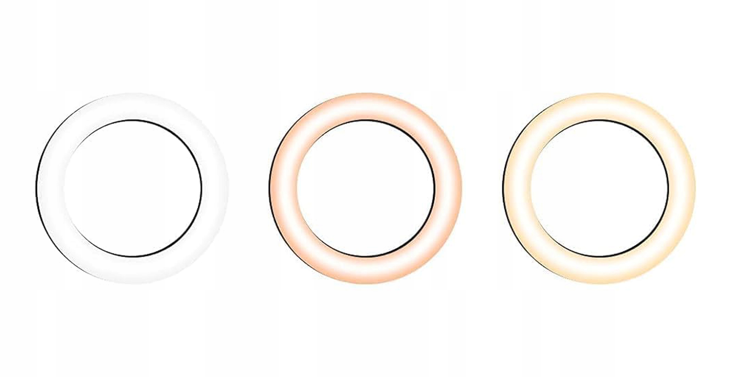 Wbudowana lampa Ring z 9 trybami oświetlenia