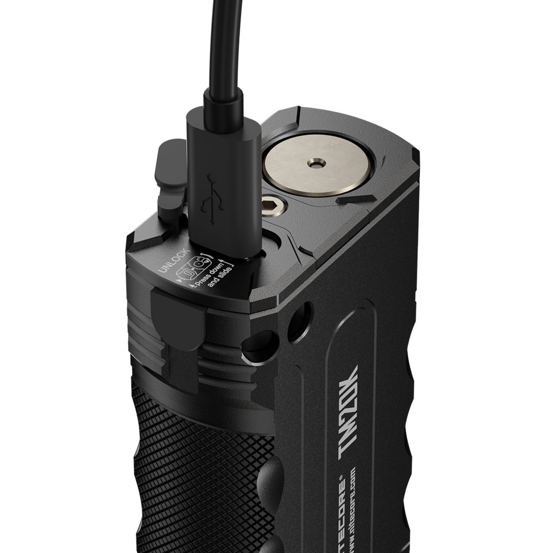 Wbudowane akumulatory litowo-jonowe 9600 mAh – Szybkie ładowanie przez USB-C