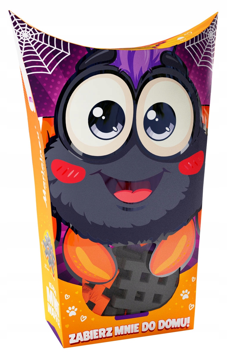 Klocki wafle mini PocketPets Pająk – Kreatywna zabawa dla najmłodszych