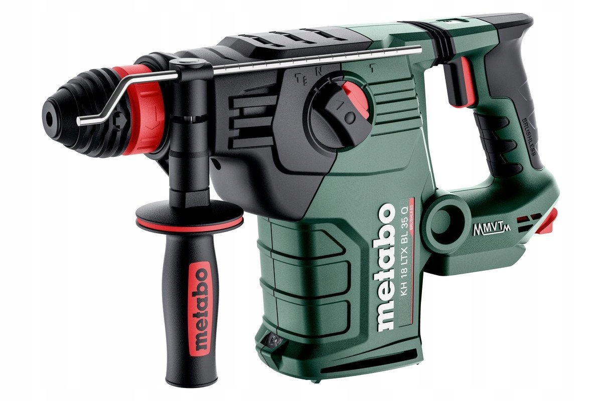 METABO.HAMMER KH 18 LTX BL 35 Q CARCASS METABOX – Najpotężniejszy młot akumulatorowy do betonu