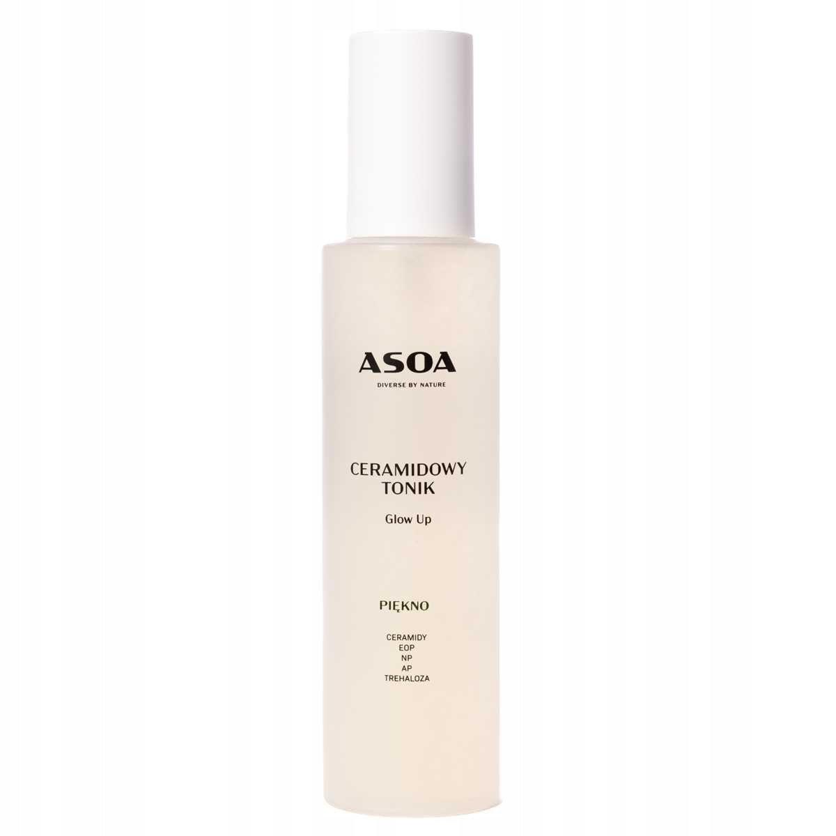 ASOA Glow Up – Ceramidowy tonik do twarzy 150 ml