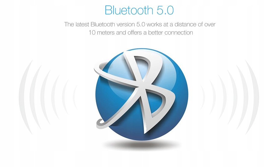 Bezprzewodowa łączność Bluetooth 5.0 – Wygodne odtwarzanie muzyki