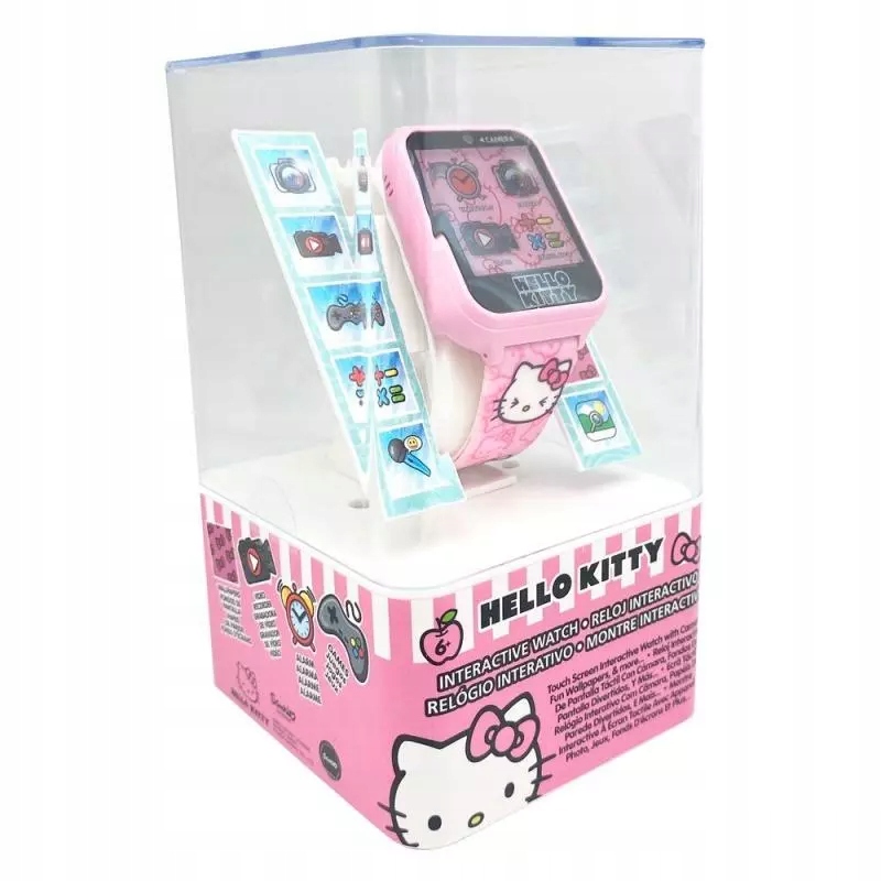 Hello Kitty smartwatch 10funk.HK50129 86154 – Interaktywny zegarek dla małych fanek