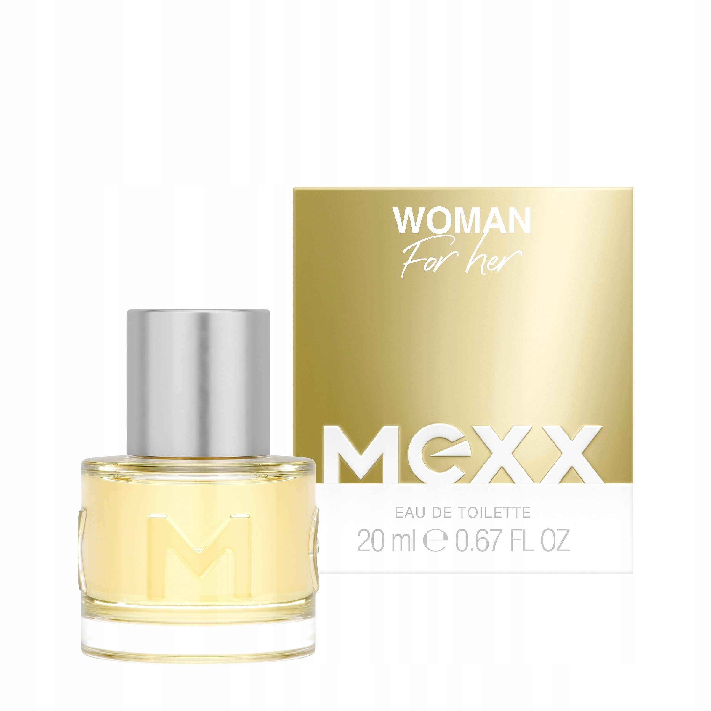 MEXX Woda toaletowa Woman for Her 20 ml – Lekka kompozycja dla pewnych siebie kobiet