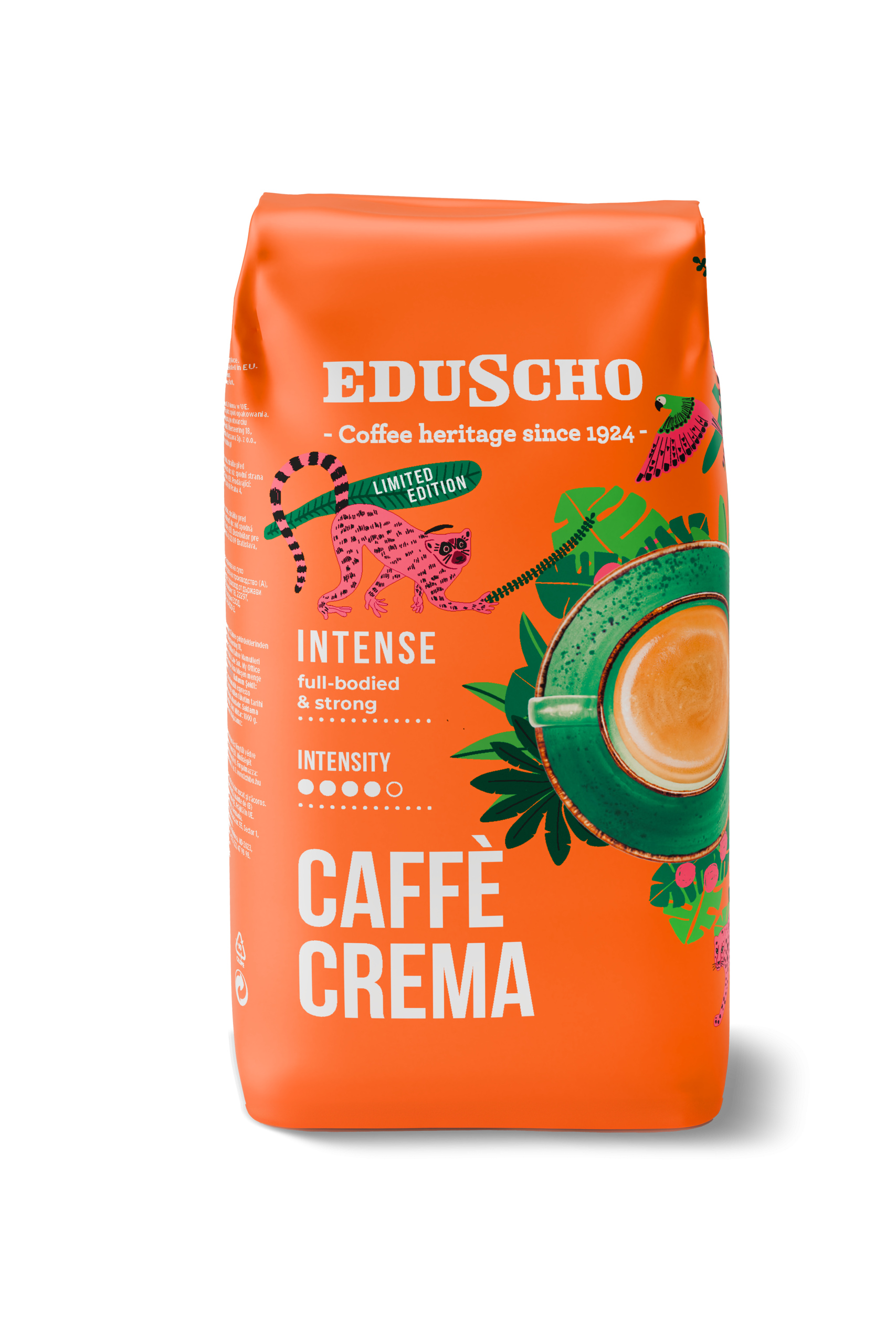 Kawa ziarnista Tchibo Eduscho Crema Intense 1 kg – Intensywne doznania smakowe