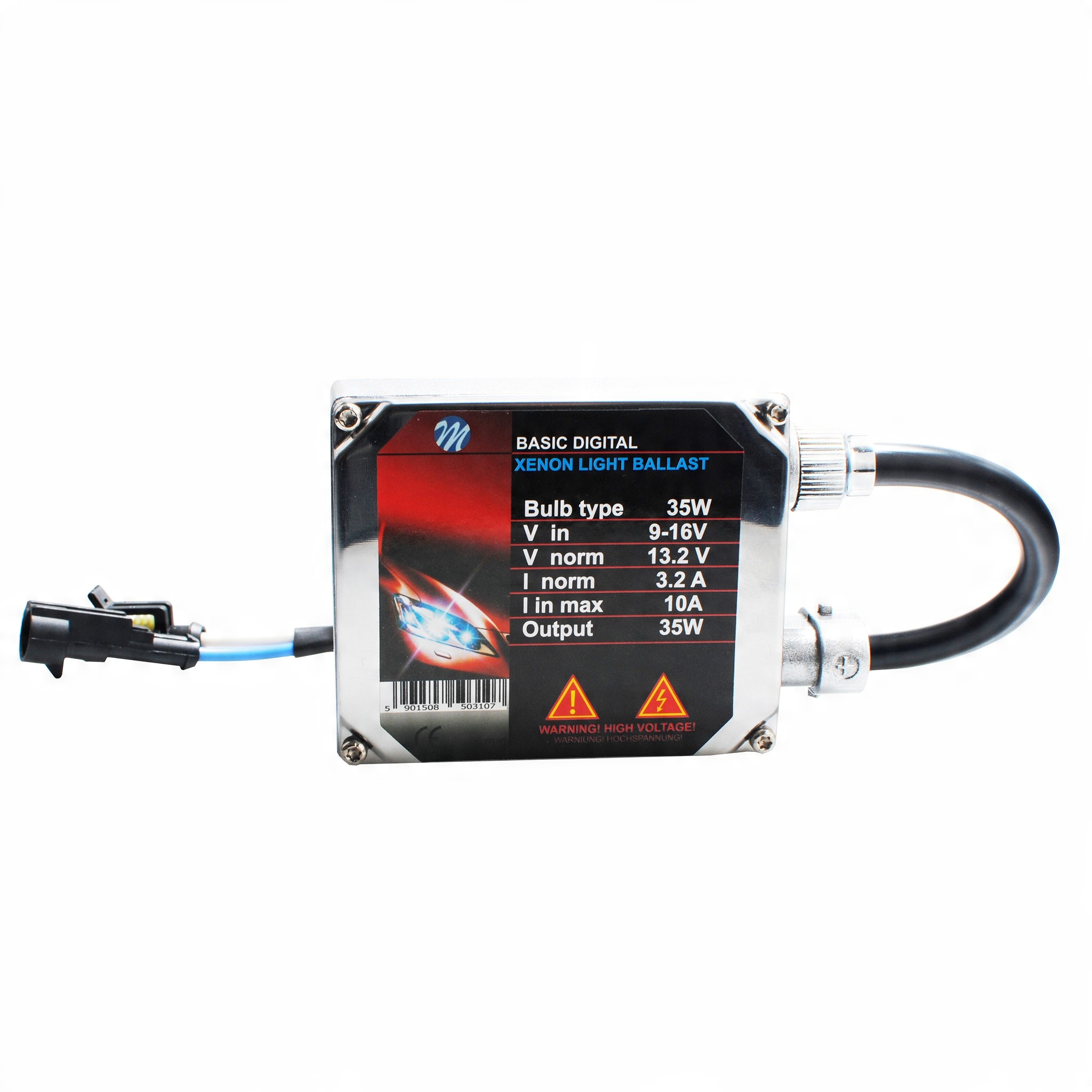 Przetwornica 35W 12V 104x72x30 kabel 280mm SPEEDMAX TUOLO-BALAST – Niezawodne źródło energii