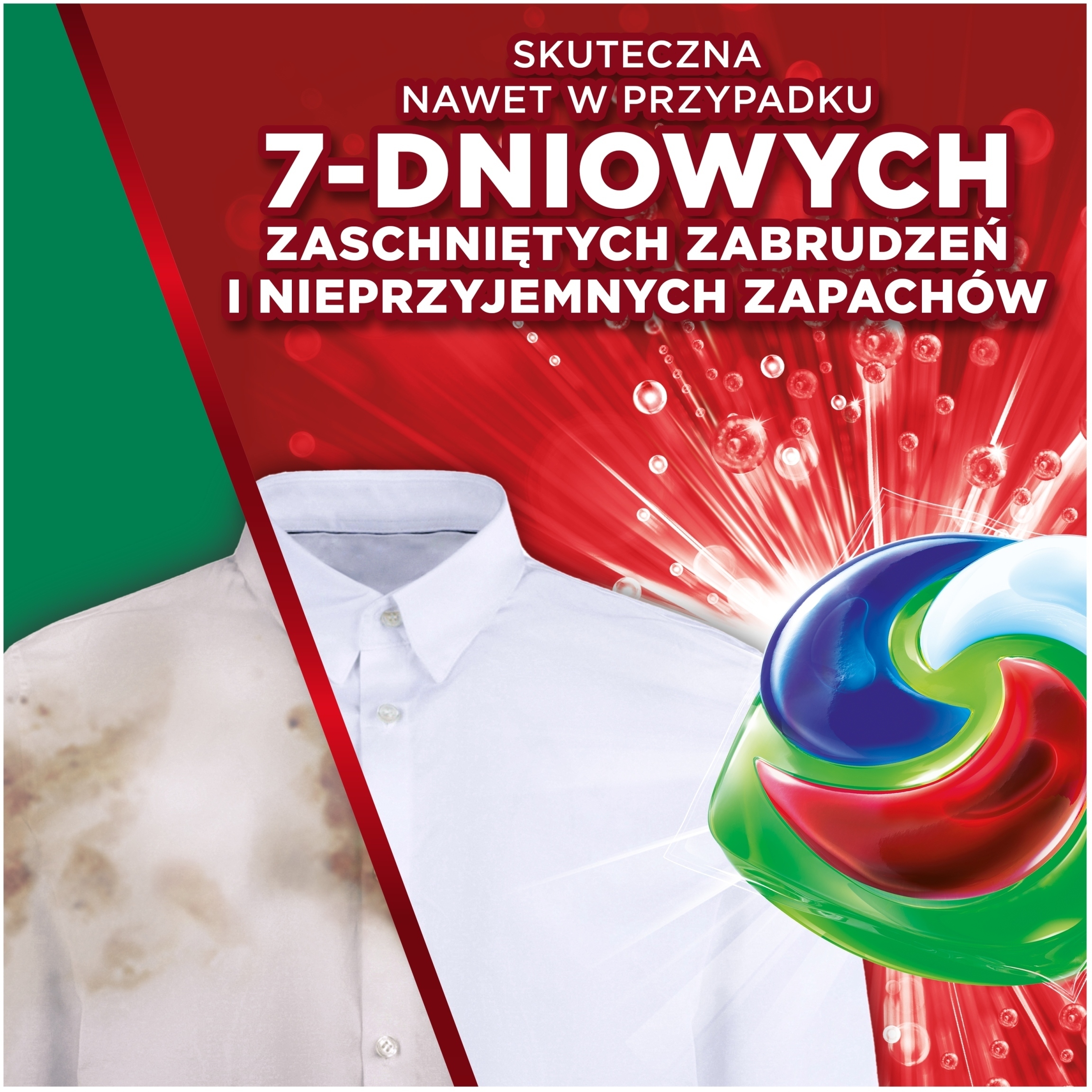 Skuteczność usuwania plam – Innowacyjna formuła Ariel
