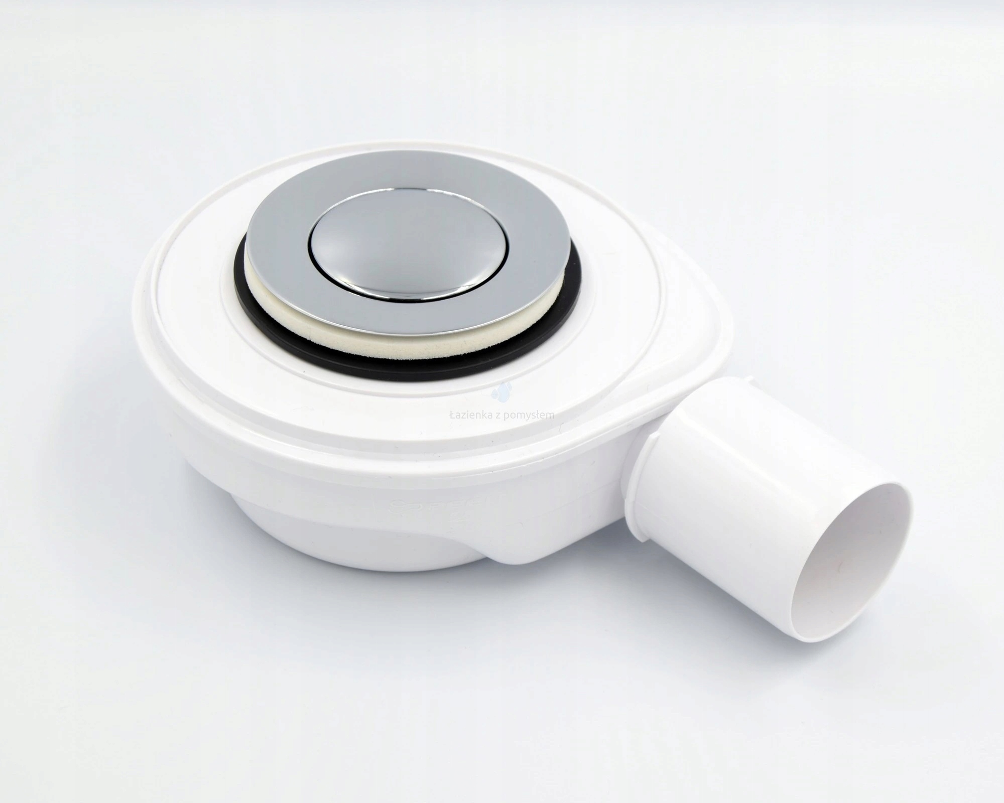 Syfon AKCES 19231 – Wydajny syfon brodzikowy z mechanizmem klik-klak