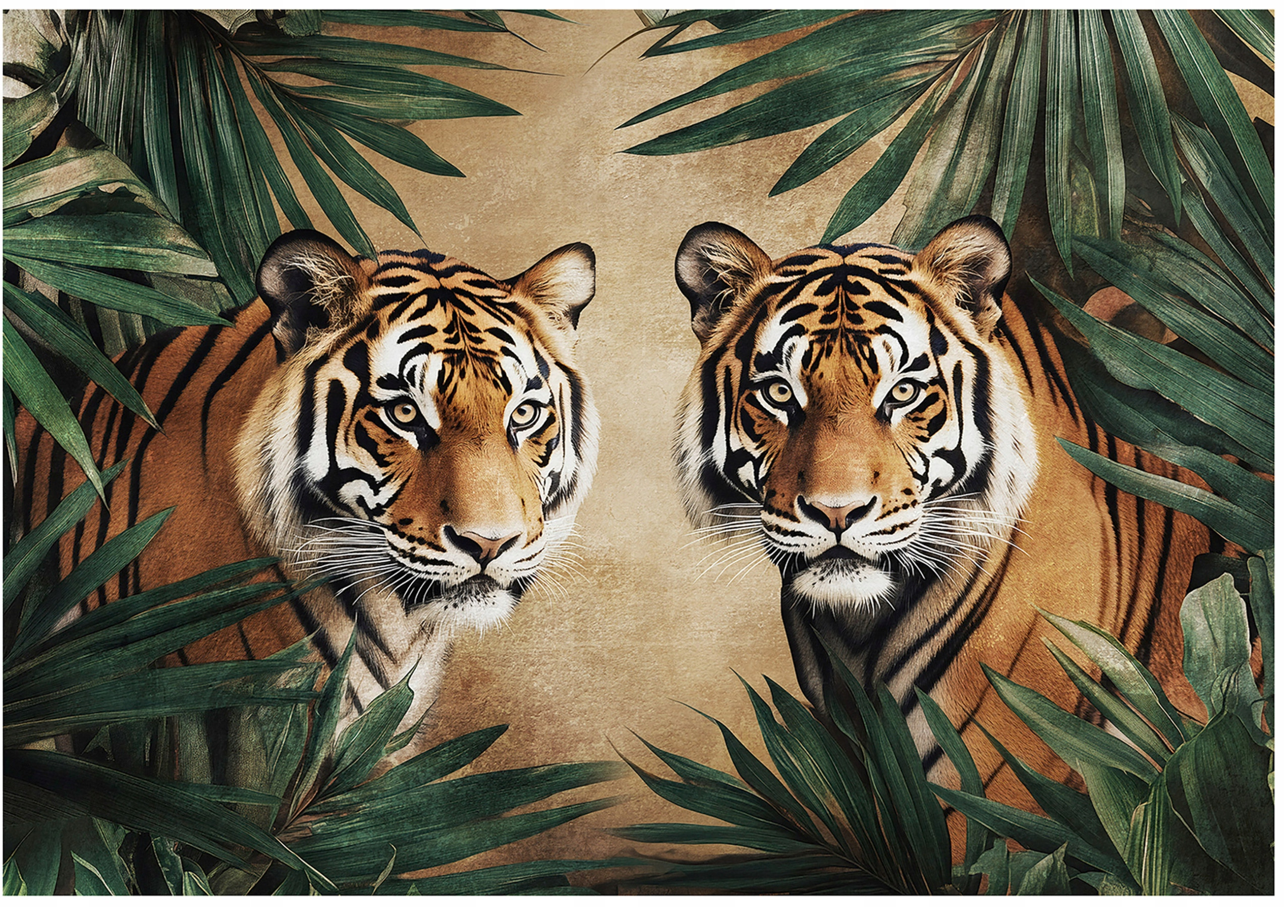 Fototapeta Winylowa Tygrys – Nowoczesny akcent do Twojego wnętrza