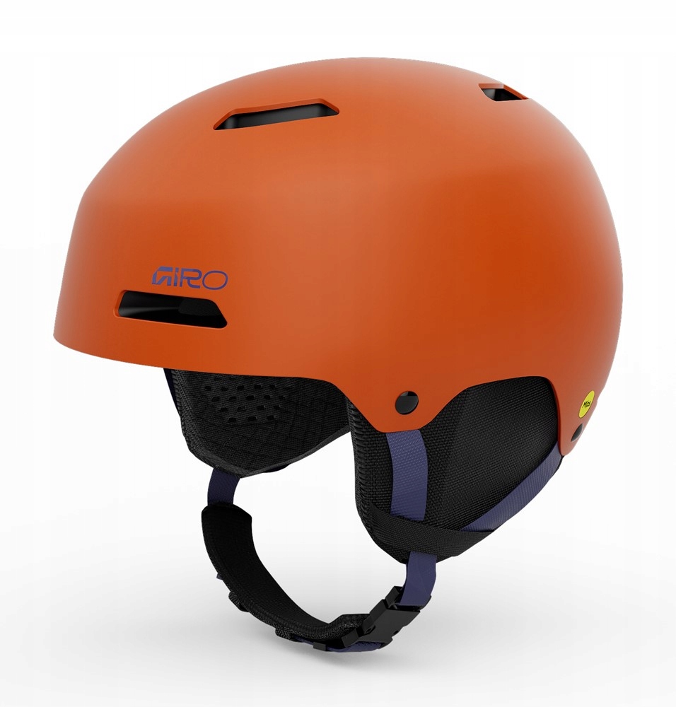 Kask zimowy GIRO LEDGE FS MIPS matte orange