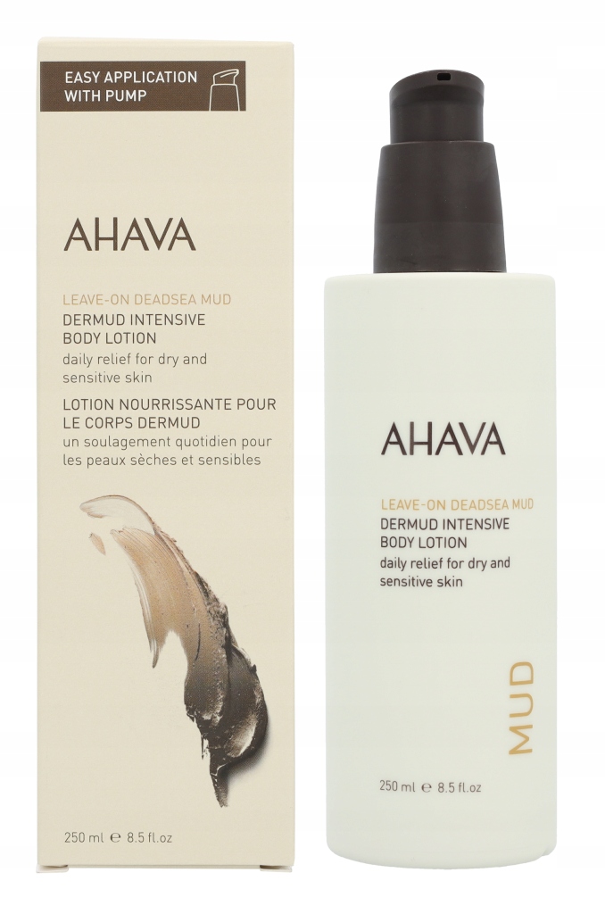 AHAVA Mud Leave-On Deadsea Mud Dermud Intensive – Mleczko do ciała 250ml