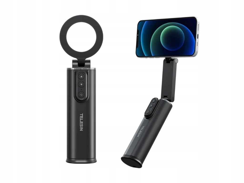 Funkcjonalność 3w1 – statyw, selfie stick i pilot w jednym