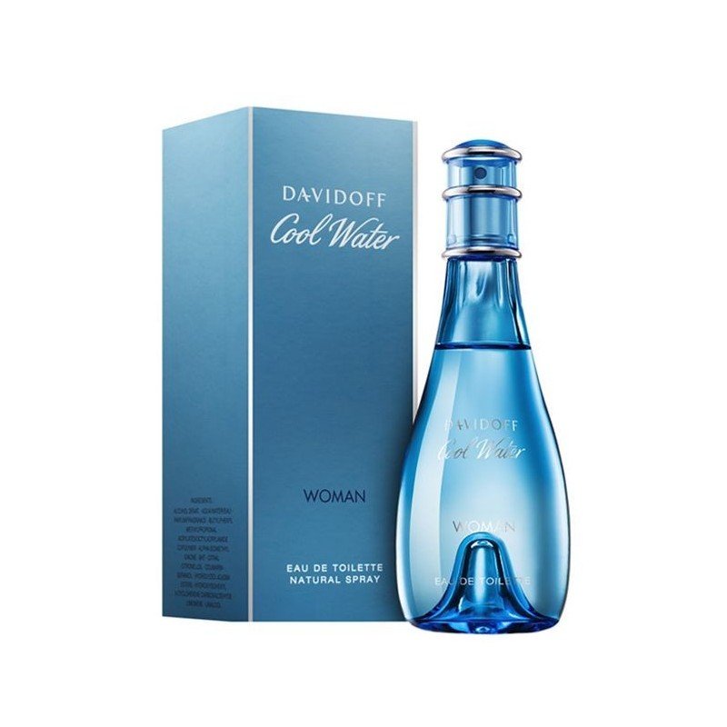 Perfumy damskie Cool Water Woman EDT 100 ml – Odświeżający zapach dla nowoczesnej kobiety