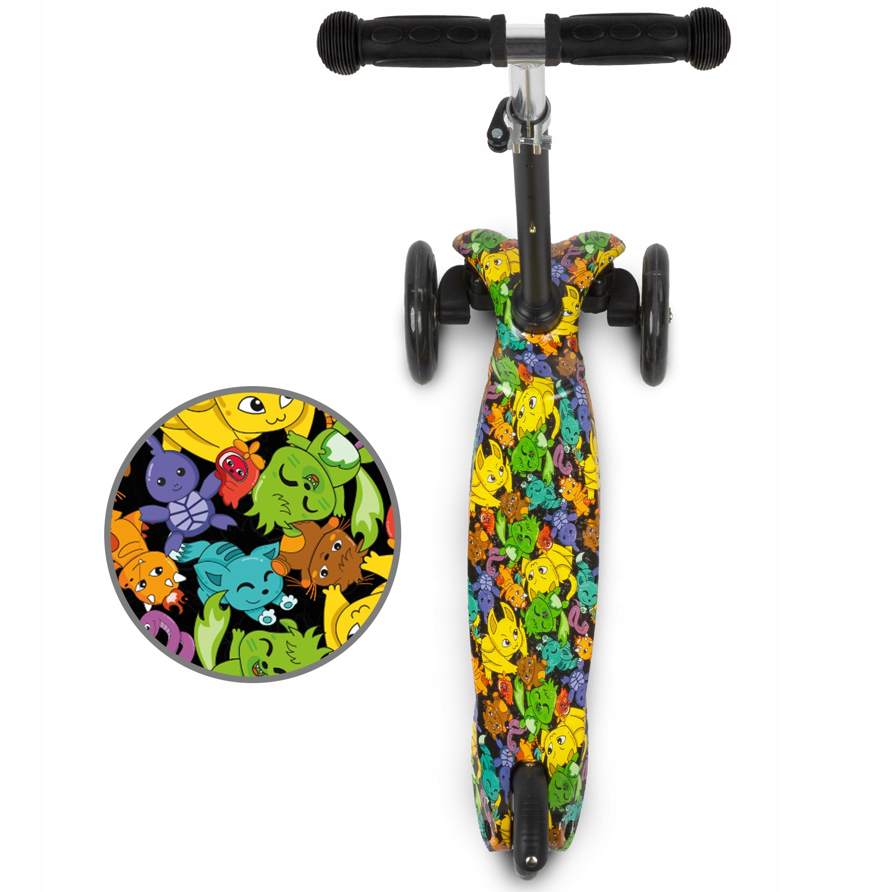 Bezpieczne hamulce i antypoślizgowy podest