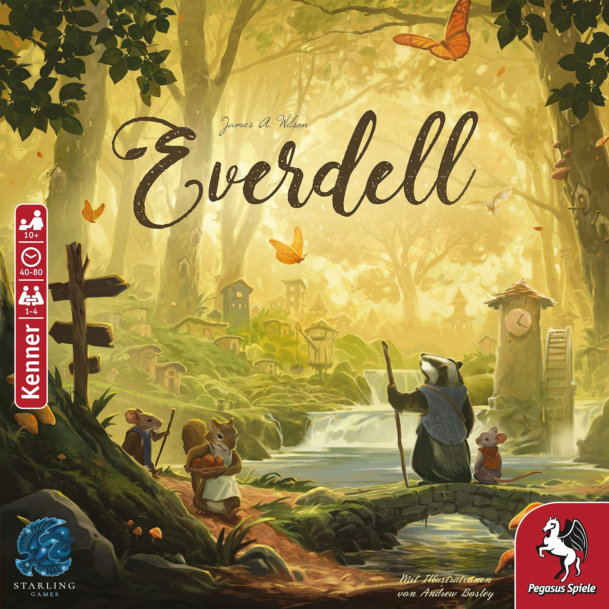 Everdell Gra planszowa Strategia – Odkryj Zieloną Dolinę*