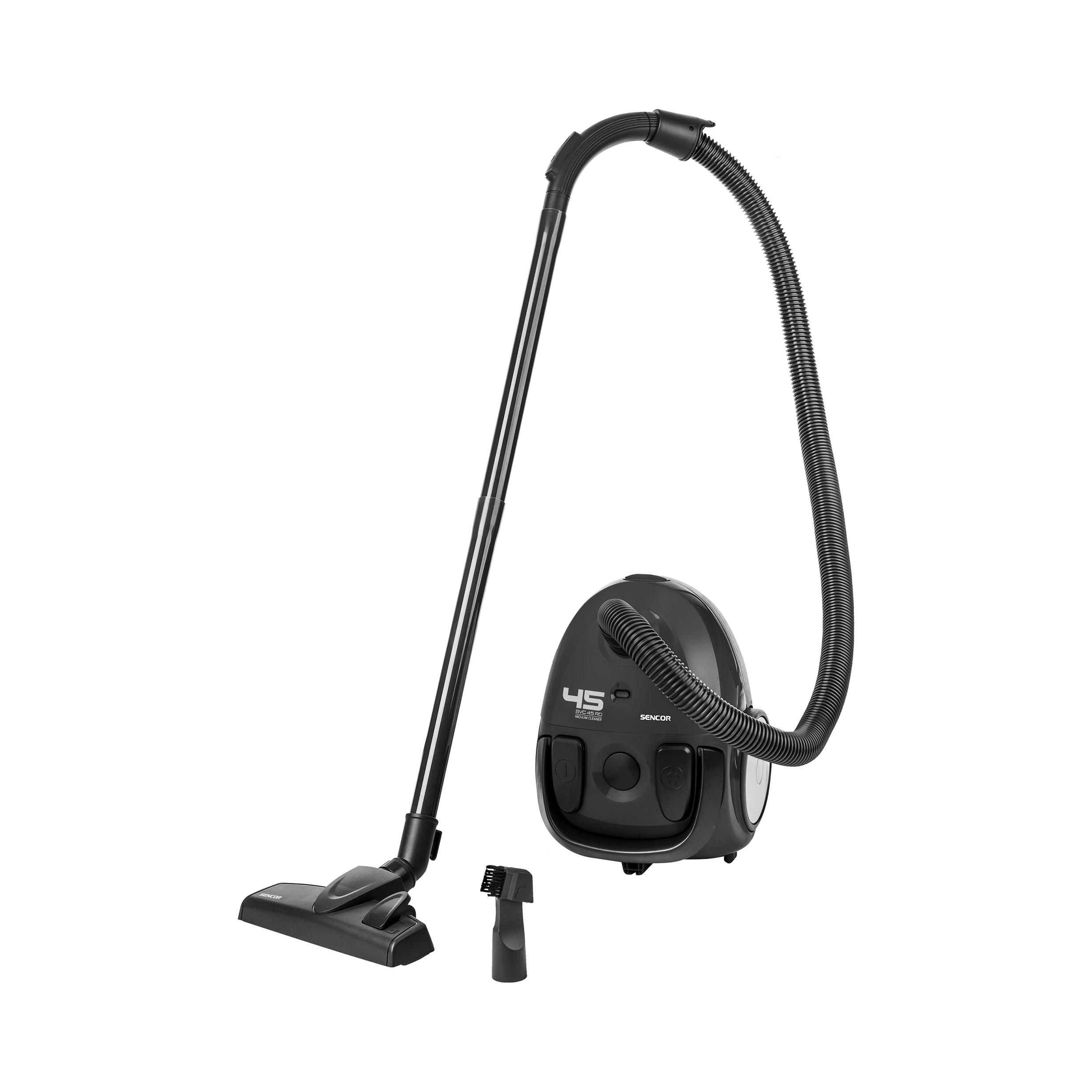 Lekki Odkurzacz tradycyjny workowy Sencor SVC 45BK 850W – Idealne rozwiązanie do sprzątania