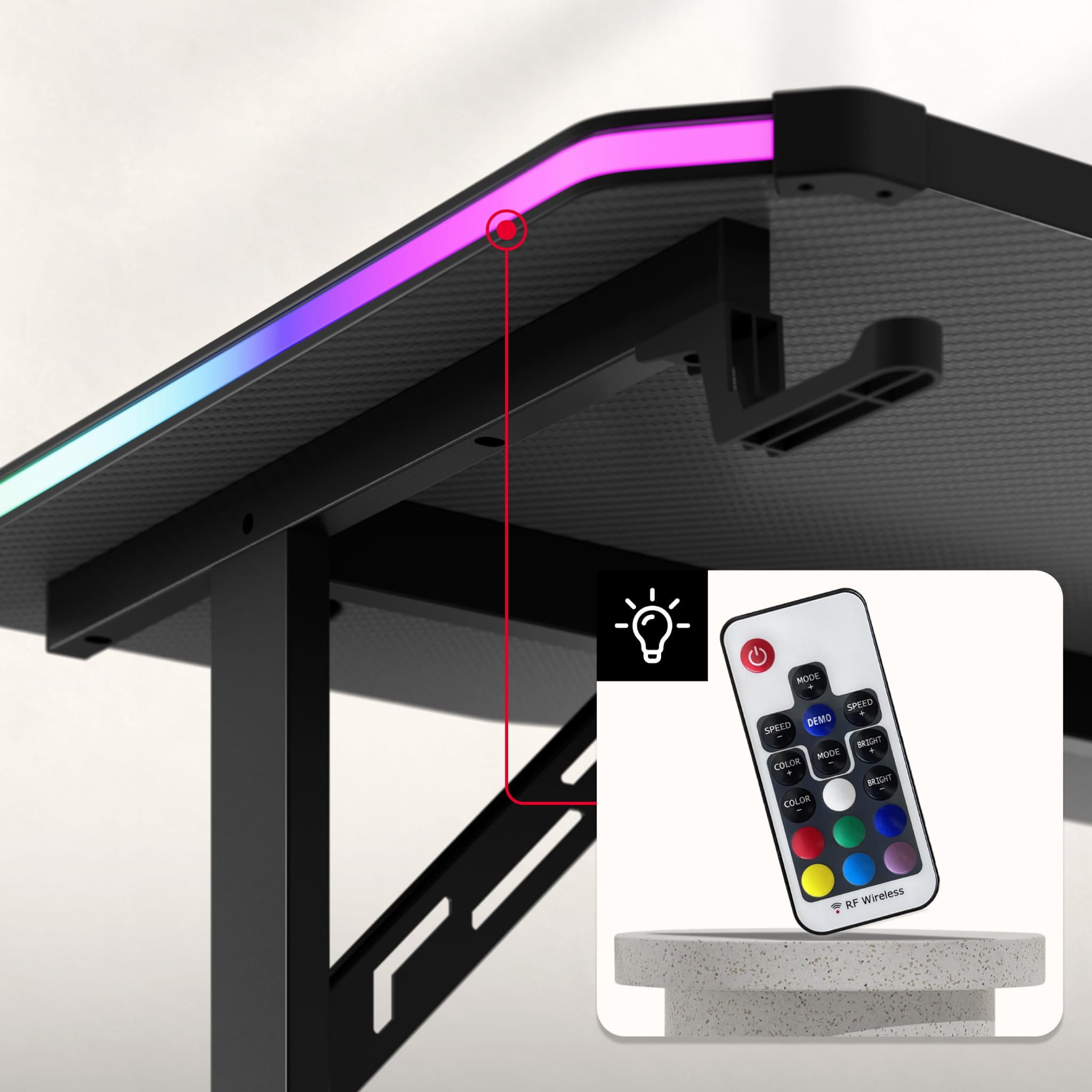 Dynamiczne podświetlenie LED RGB