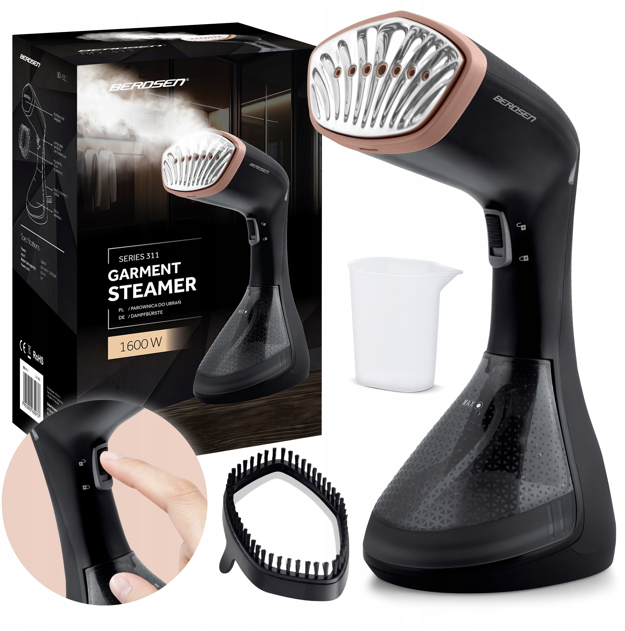 Wygodna obsługa – Intuicyjna jedno-przyciskowa operacja