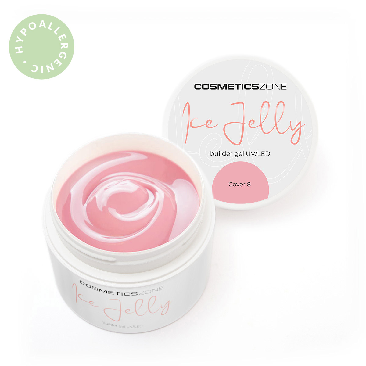 COSMETICS ZONE ŻEL ICE JELLY COVER 8 - 5ML Rodzaj jednofazowy