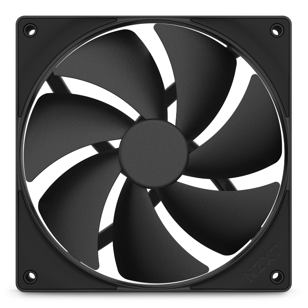 Wymiary i kolor wentylatora NZXT F140P