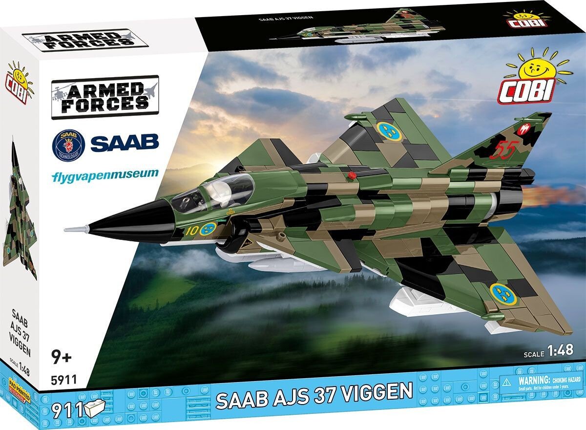 Saab AJS 37 Viggen – Realistyczny model szwedzkiego myśliwca