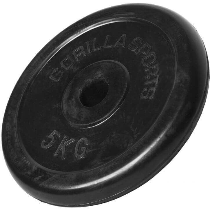 Obciążenie żeliwne gumowane 5 kg 30mm – Idealne do treningu dla każdego