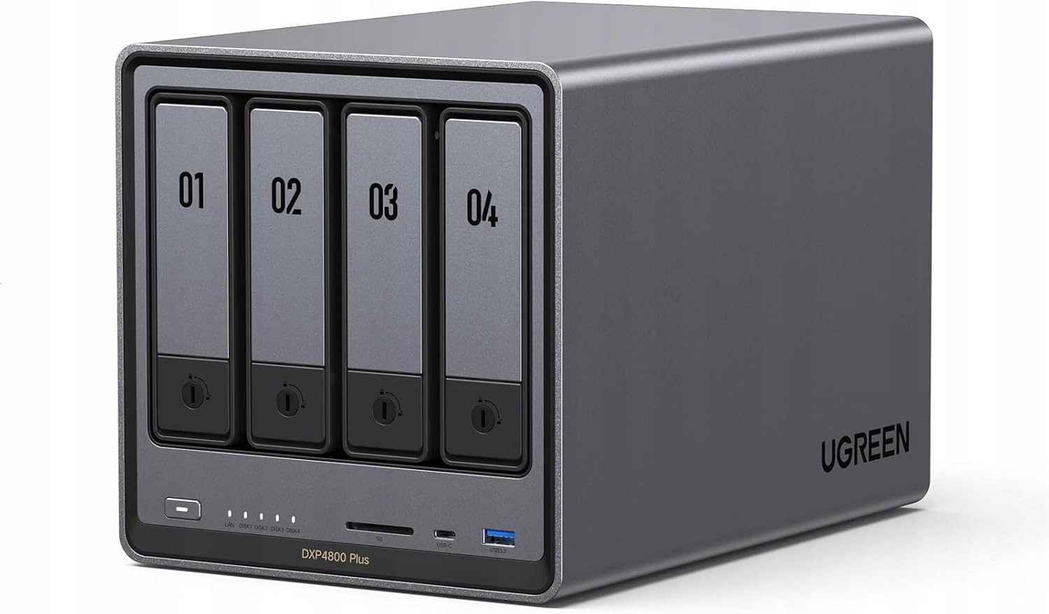 UGREEN DXP4800 Plus – Wydajny procesor z 8 GB RAM DDR5