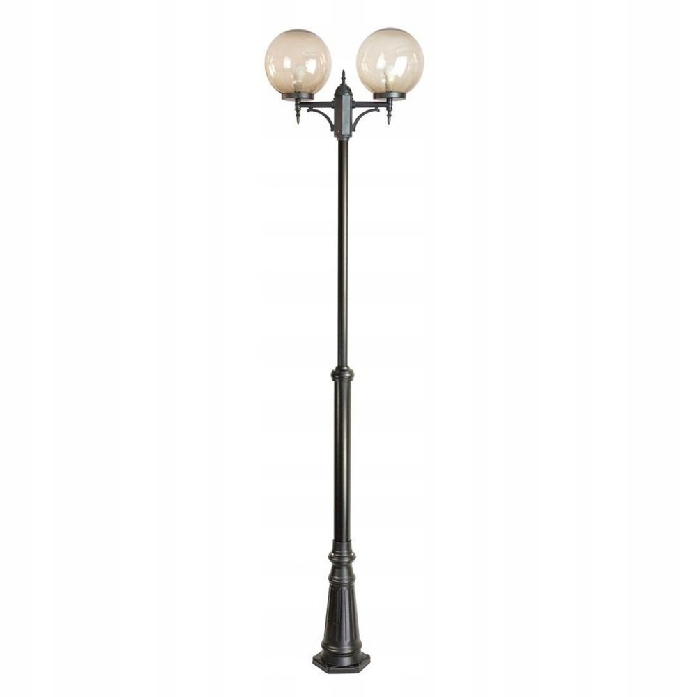 Lampa Masztowa Kule Classic 2 Klosze 300 cm Regulowana Suma – Eleganckie oświetlenie zewnętrzne