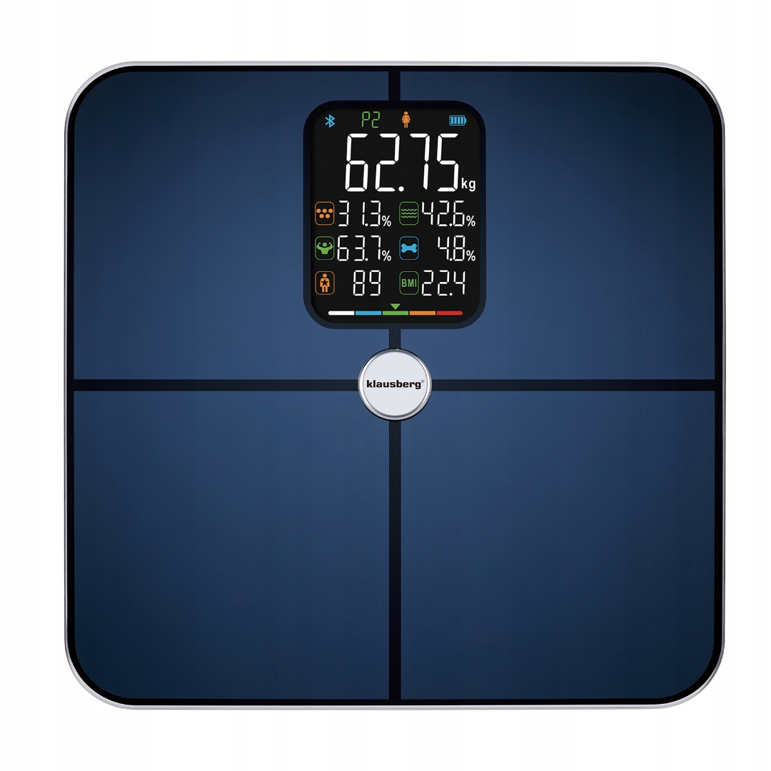 Analityczna Waga Łazienkowa Smart Klausberg KB-7940 – Twoje zdrowie na wyciągnięcie ręki
