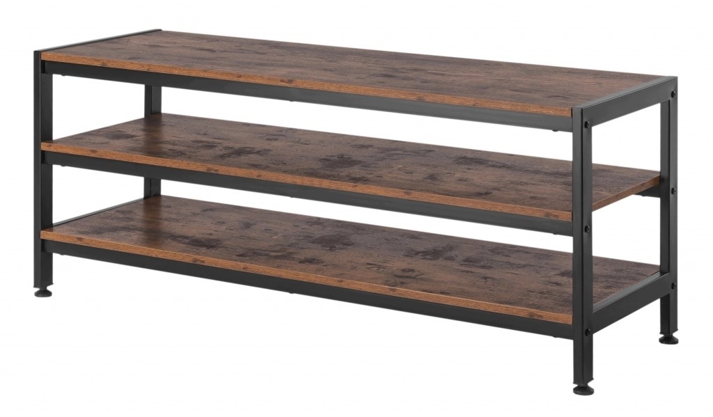 Przestronny design z 3 półkami o długości 120 cm