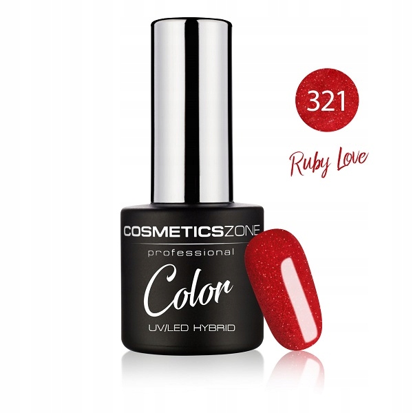 COSMETICS ZONE LAKIER HYBRYDOWY KOLOR 7ML - NR 321 EAN (GTIN) 5903876984953