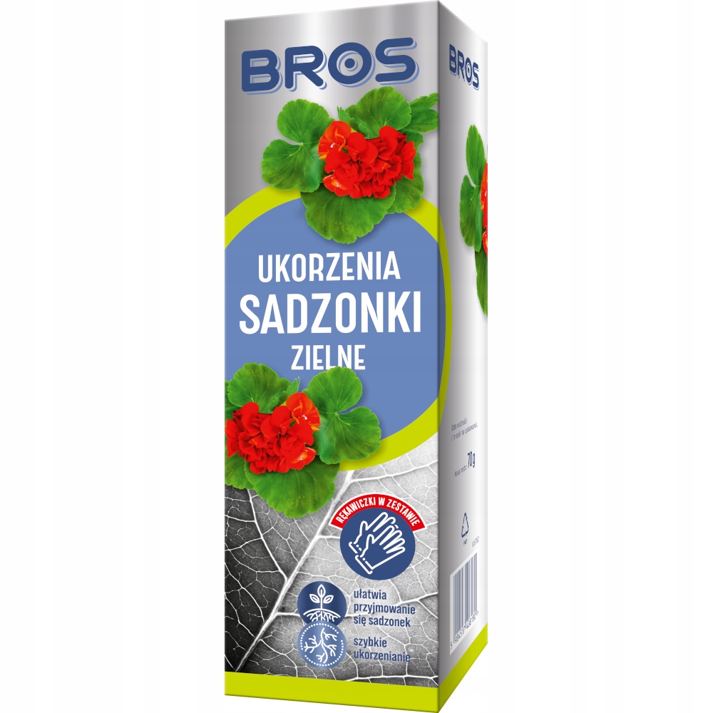 BROS - Ukorzenia Sadzonki Zielne 70g – Idealne wsparcie dla Twoich roślin