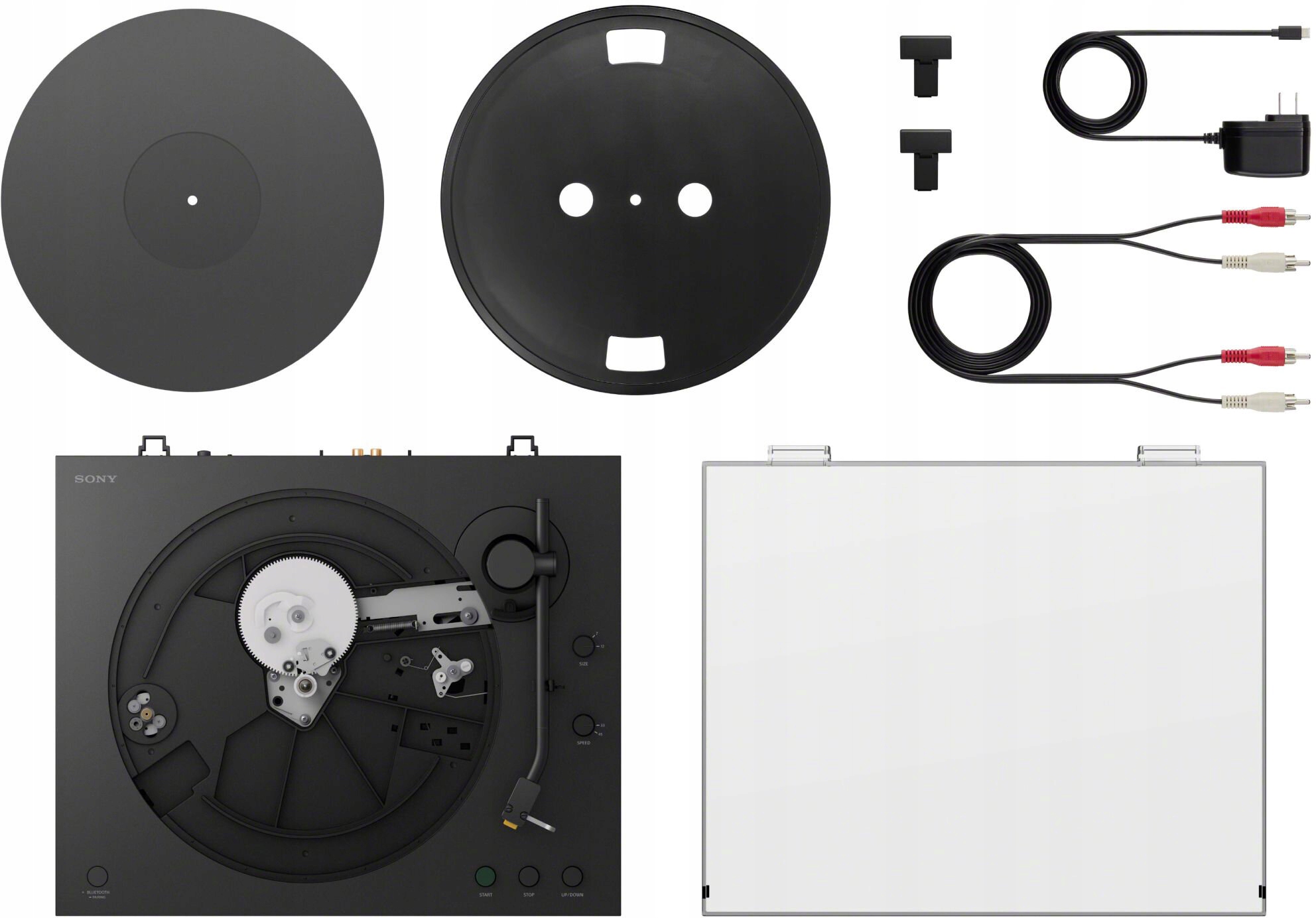 Wymiary i waga gramofonu Sony PS-LX5BT