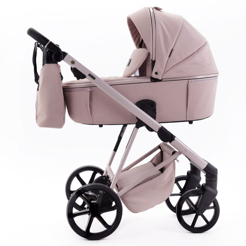 Elegancki design i kolorystyka wózka