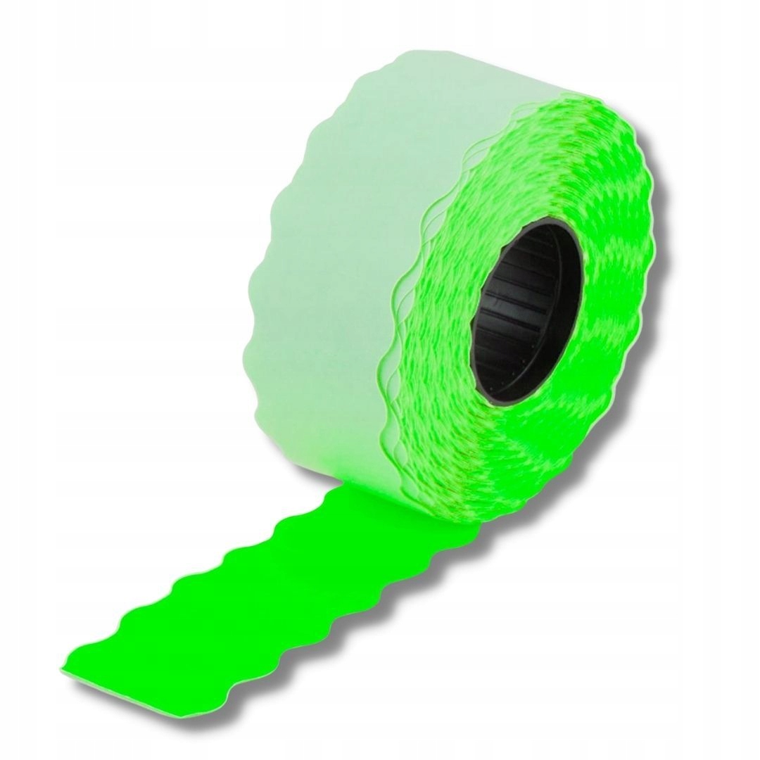 Taśma do metkownicy StudioCen I rz. fala-zielona 5szt. – Idealne rozwiązanie dla Twojego biura