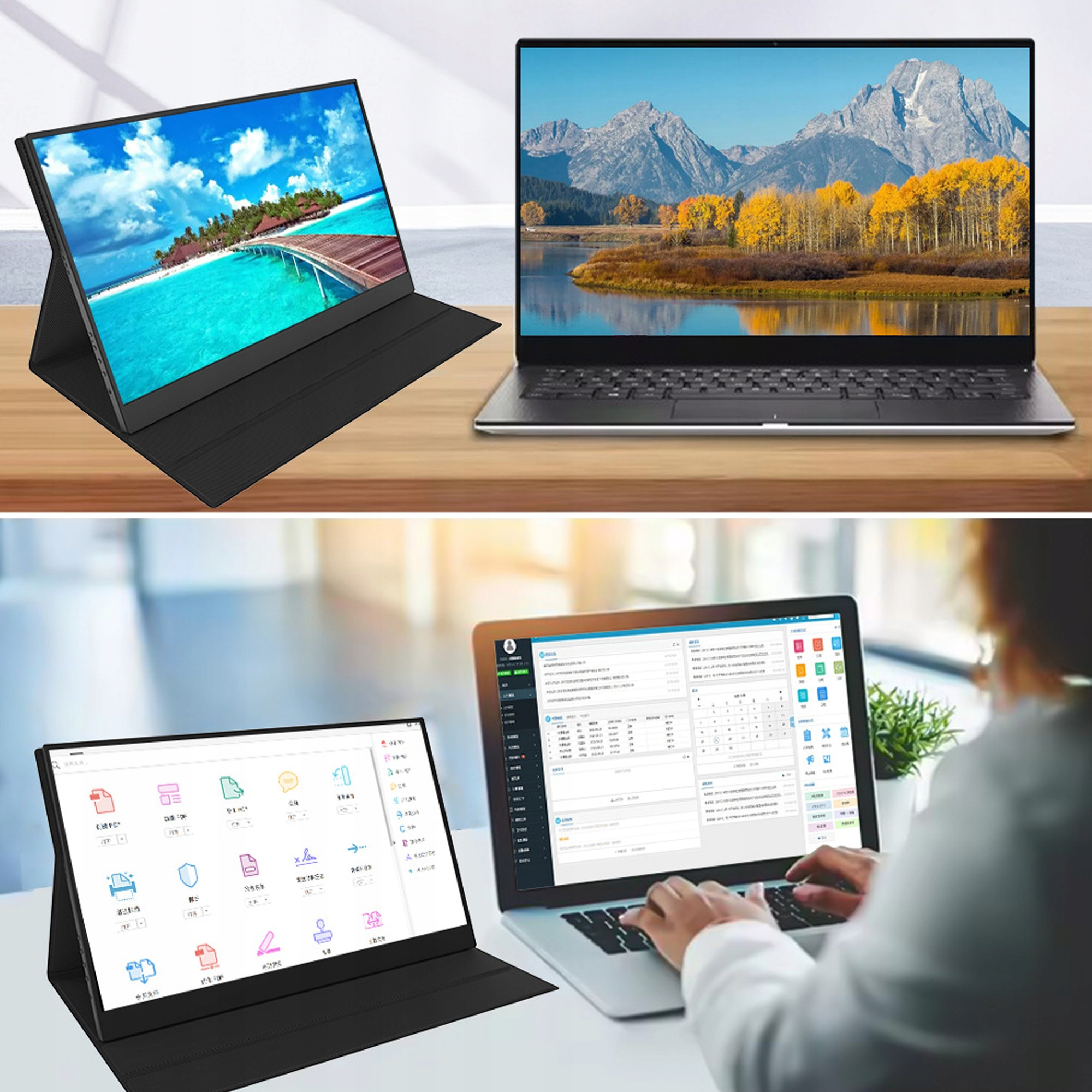 Ekran Przenośny MONITOR 14